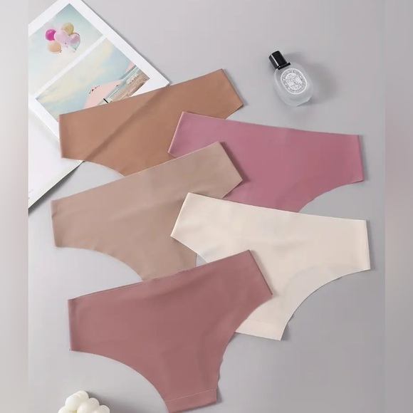 Pack of 5 Seamless Underwear Triangle Panties Panty Set New 🔥🔥 SZ L - Picture 4 of 4